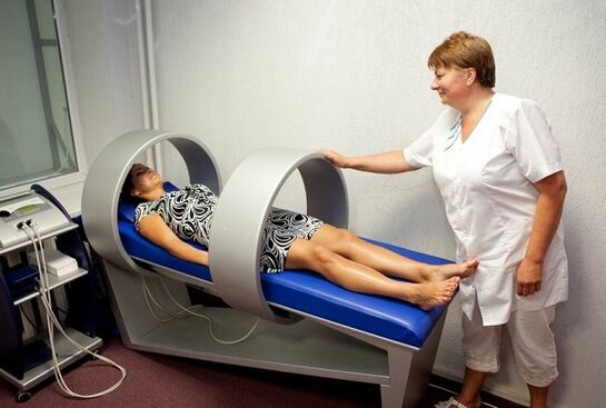 Magnetische Verfahren gehören zur physiotherapeutischen Behandlung und bilden einen Kurs von 10 Sitzungen