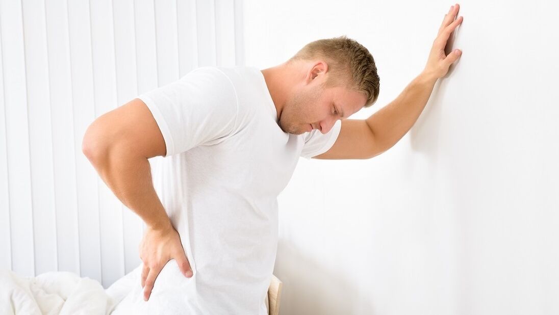 Rückenschmerzen im Lendenbereich